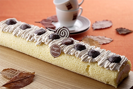 大丸東京店で「モンブランフェスタ」−ロールケーキ型も