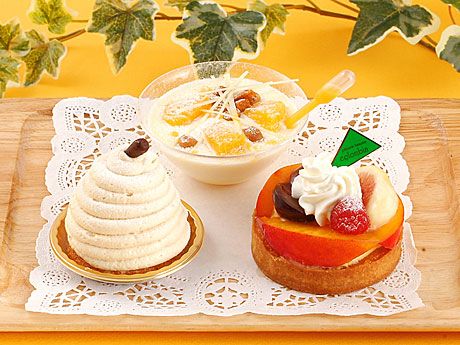 「コロンバン」が秋の新作スイーツ−ネクタリンのタルトなど3種類