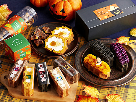 「エール・エル」がハロウィーン限定商品−ミニケーキ風「ハロウィンワッフルドルチェ」など