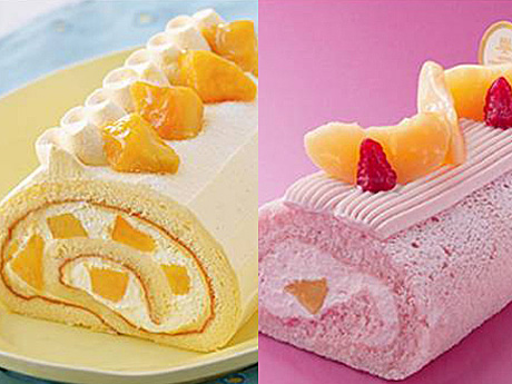 大丸東京店で季節・期間限定ロールケーキ特集−マンゴー、桃、コーヒー味など