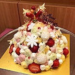 松屋銀座・浅草のクリスマスケーキ−「フォレストファンタジー」をテーマに