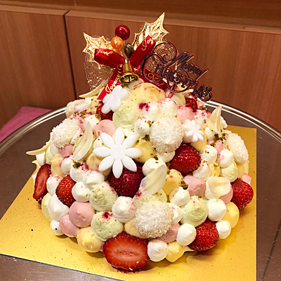 松屋銀座・浅草のクリスマスケーキ−「フォレストファンタジー」をテーマに