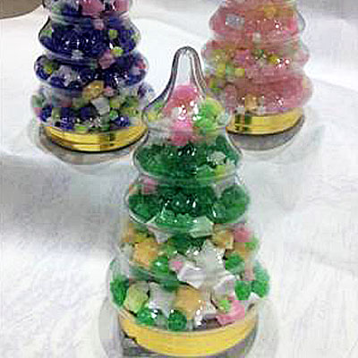松坂屋上野店で「和のクリスマス」−上生菓子、米菓などXマスバーションに