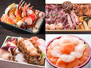 松坂屋上野店で、元号またぎ「初夏の北海道物産展」−31種盛り海鮮＆肉弁当など