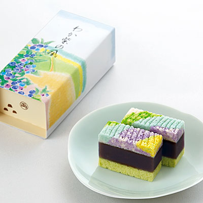 「両口屋是清」各店で初夏限定棹菓子「わか紫の風」販売
