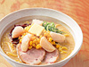 北海道産バターコーン＆帆立のせ白スープ