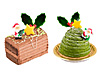プチノエルショコラ（左）、クリスマスツリー（右）