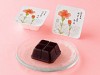 とらやが「母の日」限定商品−カーネーションを配した「水羊羹(御膳)」「小形羊羹(夜の梅)」